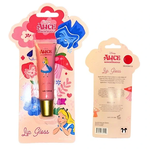 💙🐰Disney Alice in Wonderland Lip Gloss Lot - Picture 2 of 6